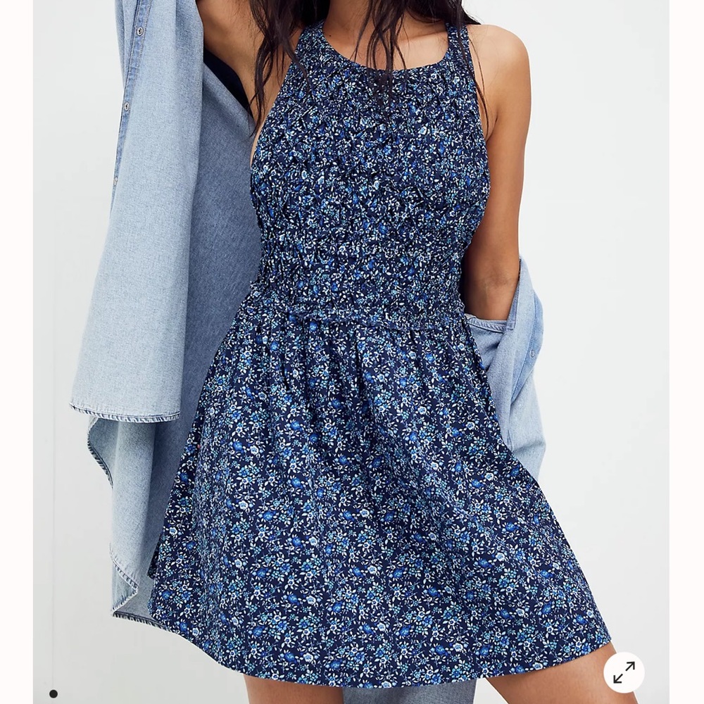 NWT- Free People Petunia Mini Dress